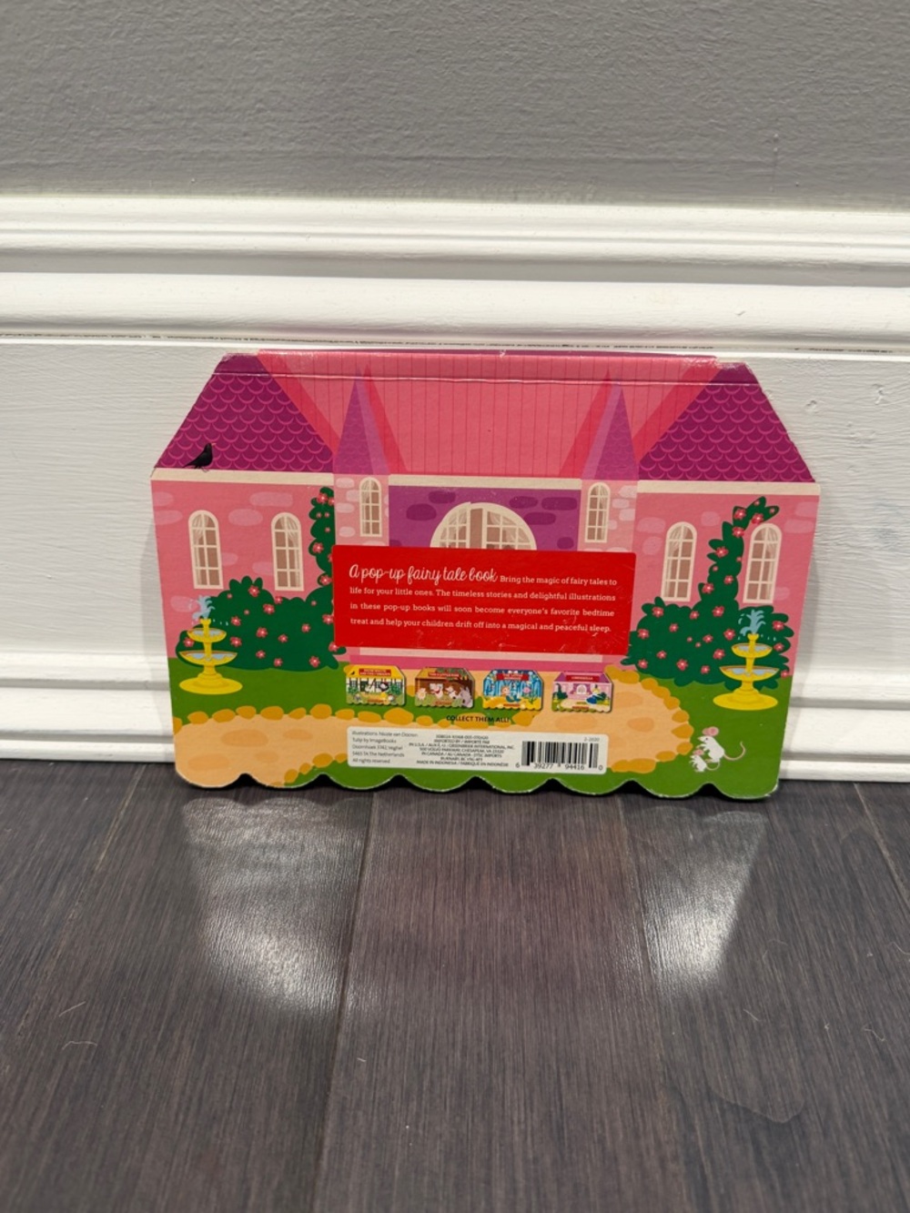 Cinderella Pink and Blue Pop-Up Fairy Tale Board Book Toddler Kids - Picture 2 of 5